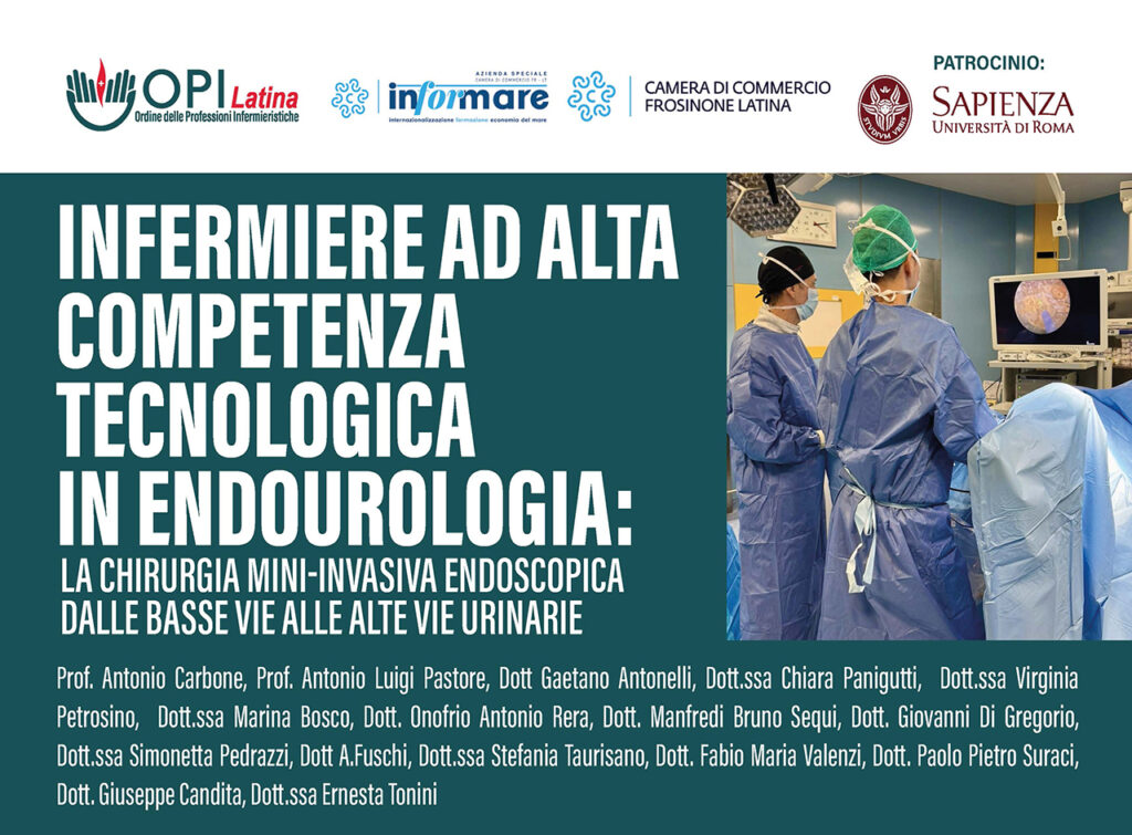 Infermiere ad alta competenza tecnologica in endourologia